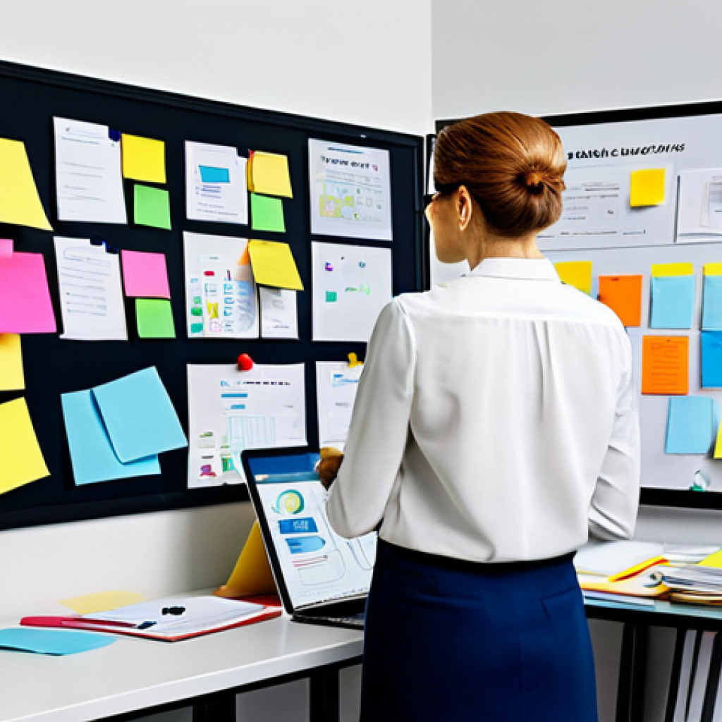세일즈 퍼널 콘텐츠 마케팅 최적화 - Audience Understanding**
"A marketing professional in a modern office setting, analyzing data dashb...