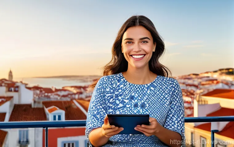 세일즈 퍼널에서의 브랜드 충성도 증대 전략 - **Prompt 1: The Seamless E-commerce Experience in Lisbon**
"A young Portuguese woman in her late...